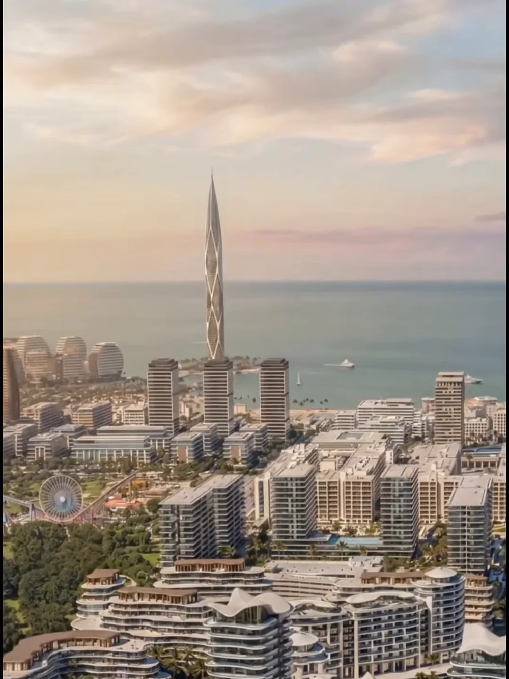 Визуализация: курорт Sea Breeze с высоты, как его видит застройщик